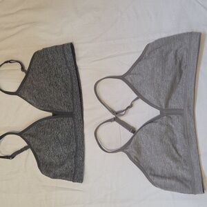 Wonder Nation Gray Bralette Set